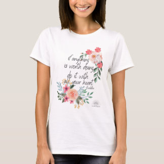 T-shirt Chemise de citation Bouddha