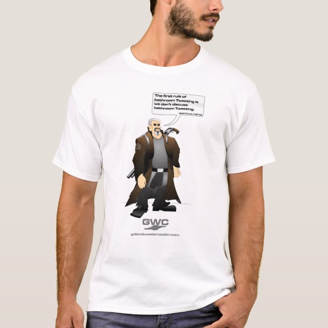 T-shirt Chemise de citation de mandrin : Gazouillement (Devant)