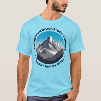 T-shirt Chemise de citation de montagne inspirante - Humou