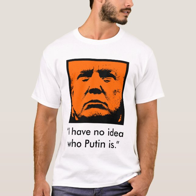 T-shirt Chemise de citation de Poutine d'atout (Devant)