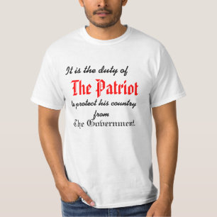 T-shirt Chemise de citation de Thomas Paine