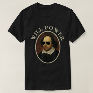 T-shirt Chemise de citation drôle de Shakespeare avec pouv