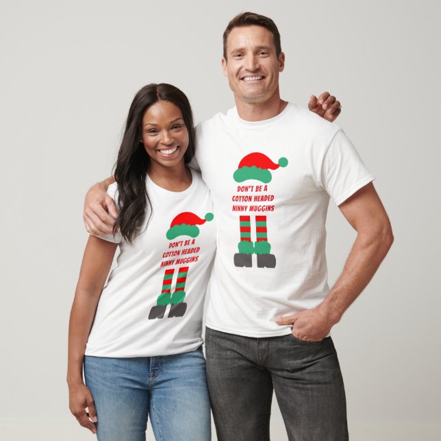 T-shirt Chemise de citations de Buddy l'elfe - Corresponda (Unisexe)