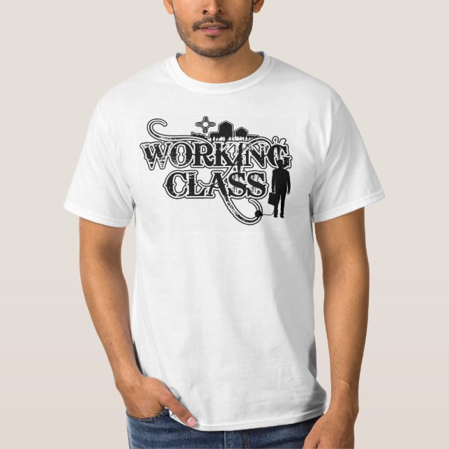 T-shirt Chemise de classe ouvrière (Devant)