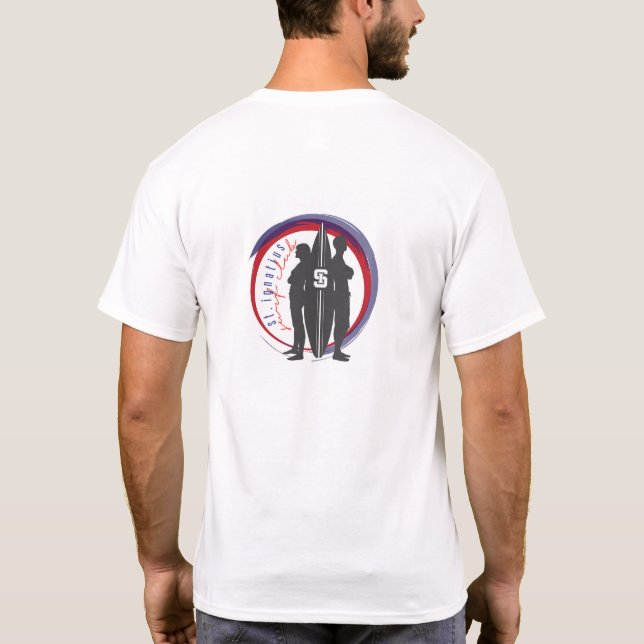 T-shirt chemise de club de surf (Dos)