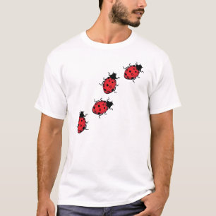 T-shirt Chemise de coccinelles