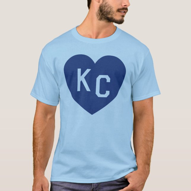 T-shirt Chemise de coeur de kc (Devant)