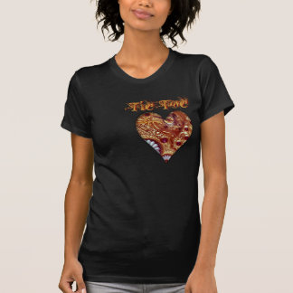 T-shirt Chemise de coeur d'horloge de Steampunk