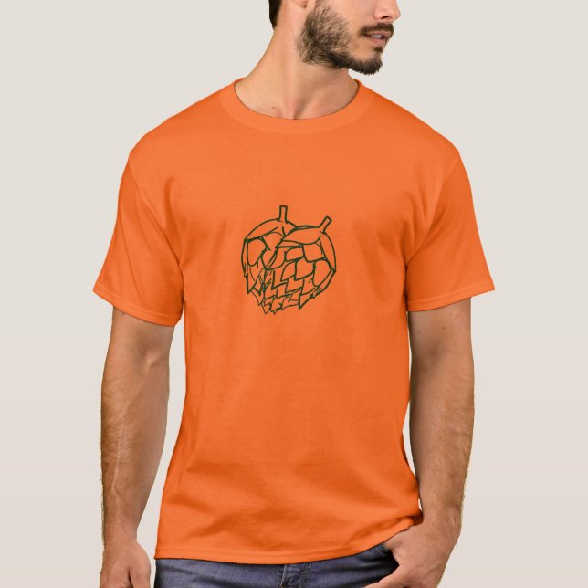 T-shirt Chemise de coeur d'houblon (Devant)
