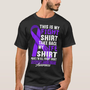 T-shirt Chemise de combat I Cure Cjd Creutzfeldt Jakob Mal