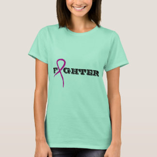 T-shirt Chemise de combat rose ruban