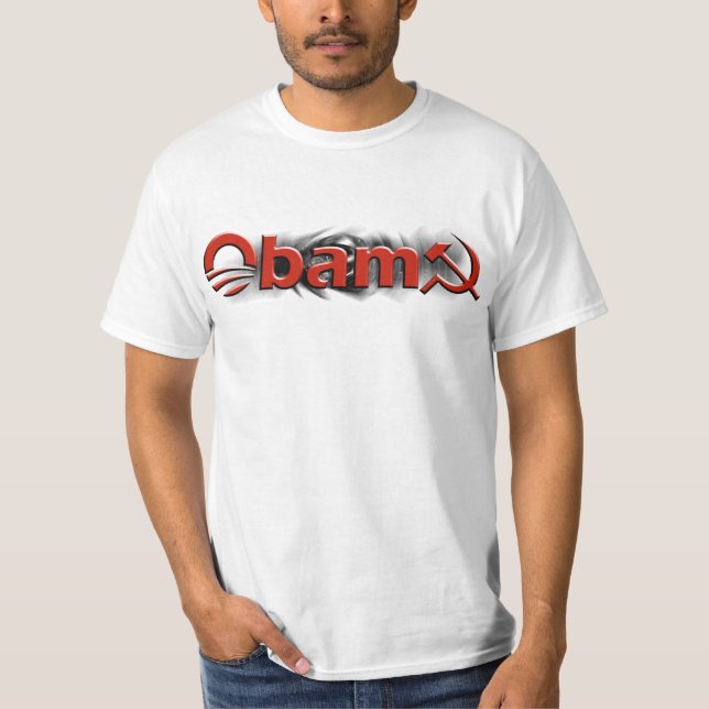T-shirt Chemise de communisme d'Obama (Devant)