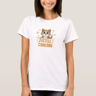 T-shirt Chemise de conception de chat