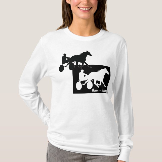 T-shirt Chemise de conception de course d'attelages (Devant)