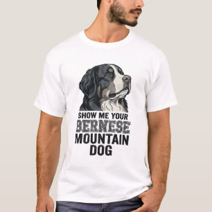 T-shirt Chemise de conception de gravure vintage de chien 