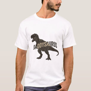 T-shirt Chemise de conception de gravure vintage de dinosa