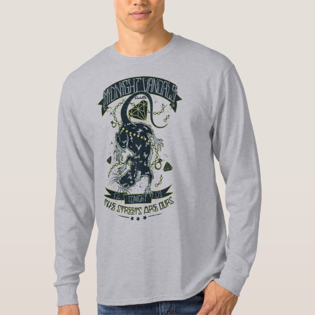 T-shirt Chemise de conception de rat (Devant)