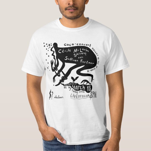 T-shirt Chemise de concert Coco 1 (Devant)