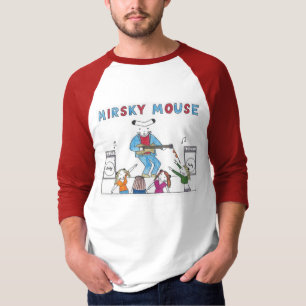 T-shirt Chemise de concert de souris de Mirsky pour les