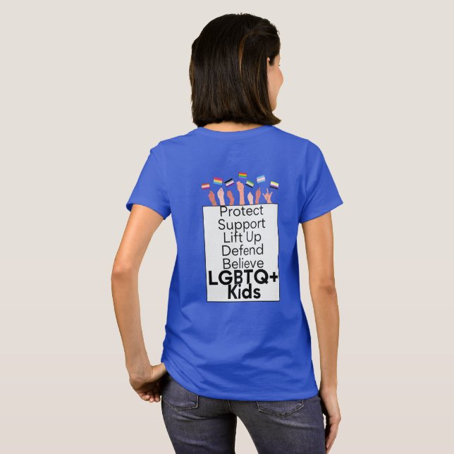 T-shirt Chemise de conseiller QSA (Dos entier)