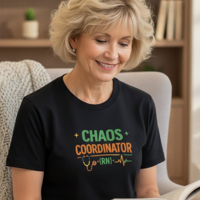 T-shirt Chemise de coordinateur de chaos IA (Créateur téléchargé)