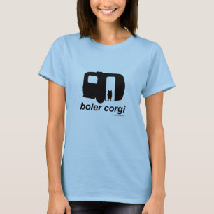T-shirt chemise de corgi de boler