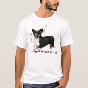 T-shirt Chemise de corgi de Gallois de cardigan