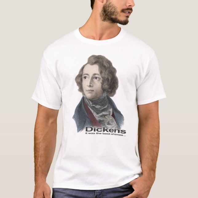 T-shirt Chemise de couleur de Dickens (Devant)