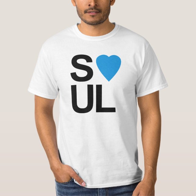 T-shirt Chemise de couples d'ÂME de Soulmate (Devant)