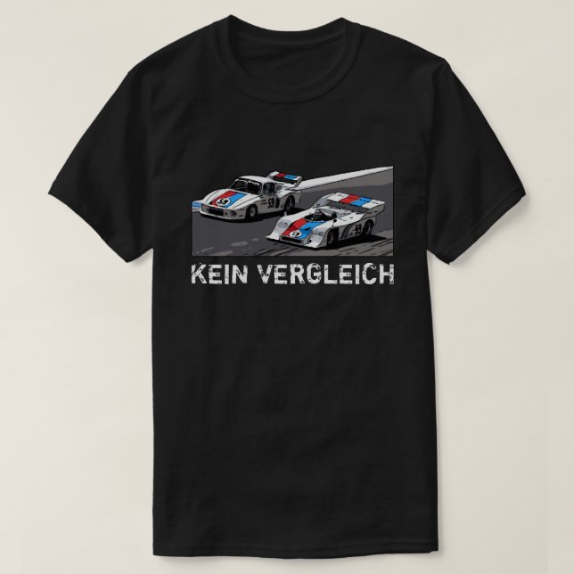 T-SHIRT CHEMISE DE COURSE 2 CÔTÉS (Design devant)