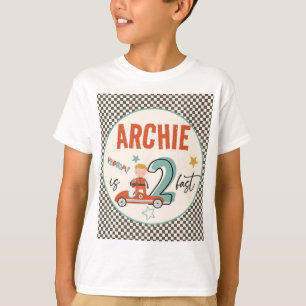 T-shirt Chemise de course pour enfants à thème T