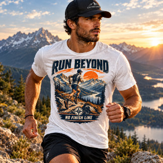 T-shirt CHEMISE DE COURSE RUN BEYOND – Sans Ligne d'Arrivé