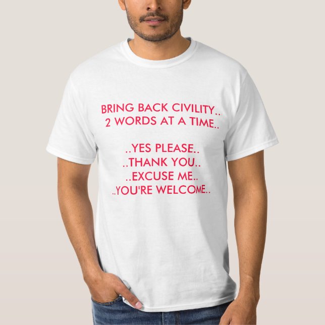 T-SHIRT CHEMISE DE COURTOISIE (Devant)