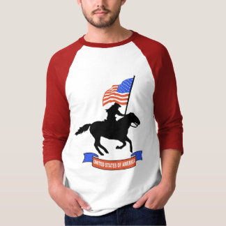 T-shirt Chemise de cowboy des USA