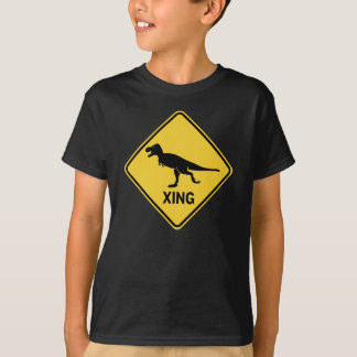 T-shirt Chemise de croisement de dinosaure