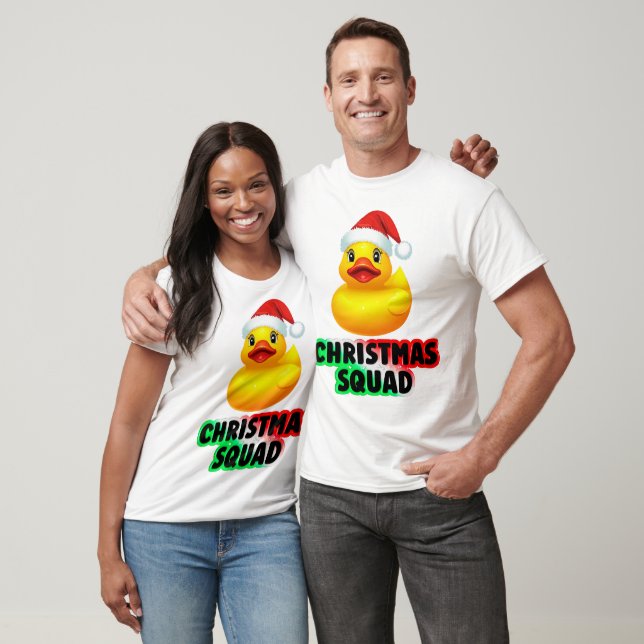T-shirt Chemise de croisière canard de Noël Squad (Unisexe)