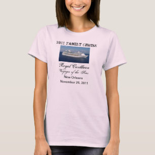T-shirt Chemise de croisière de famille