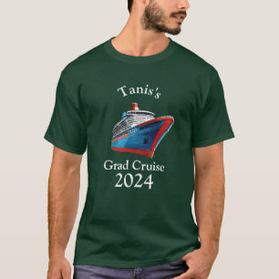 T-shirt Chemise de croisière diplômée