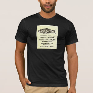 T-shirt Chemise de cru d'usine d'huile de sardine de