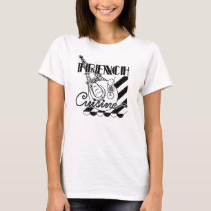 T-shirt Chemise de cuisine française