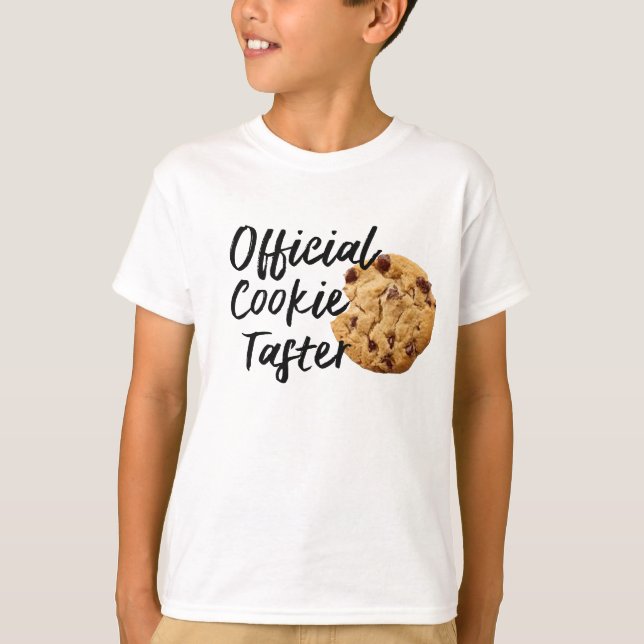 T-shirt Chemise de cuisson pour biscuits pour enfants - Gr (Devant)