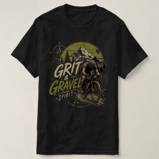 T-shirt Chemise de cyclisme sur gravier à l'esprit de grit