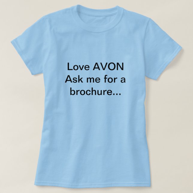 T-shirt Chemise de dames d'AVON (Design devant)