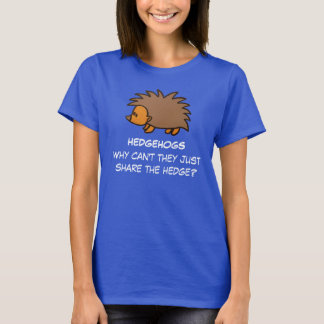 T-shirt Chemise de dames de hérisson
