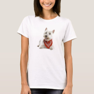 T-shirt Chemise de dames de Westie