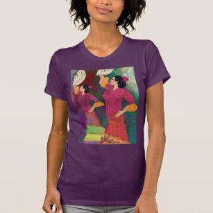 T-shirt Chemise de danse de flamenco par flamenco de