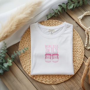 T-shirt Chemise de date d'accouchement personnalisée Bébé