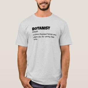 T-shirt Chemise de définition de l'Humour botaniste