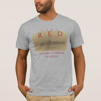 T-shirt Chemise de déploiement RED