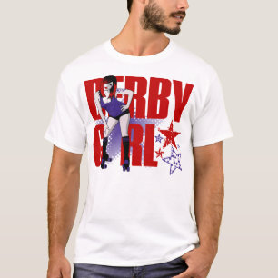 T-shirt Chemise de Derby de rouleau de SI LenceHer